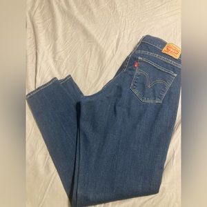 Levi's Curvy Leg Jeans Women's 31 pressed
